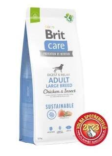 Brit Care Dog Sustainable Adult Large Breed 12kg +2 kg zdarma