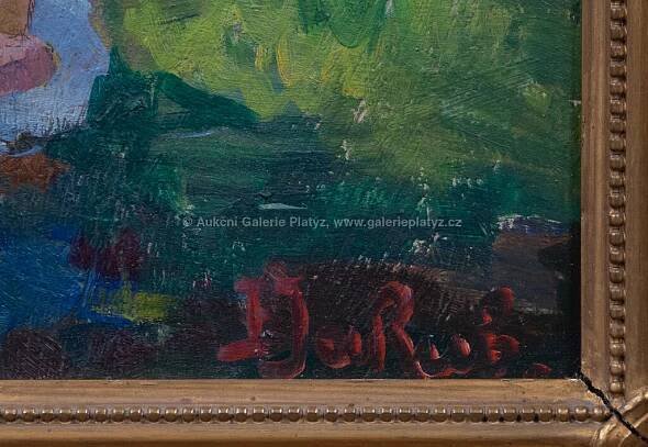 František Jakub / Děti s květinami - detail aukce « Aukce « Aukční Galerie Platýz