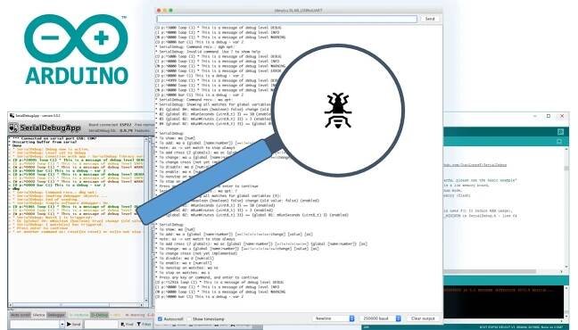 Better Debugging for Arduino IDE using Software Debugger
