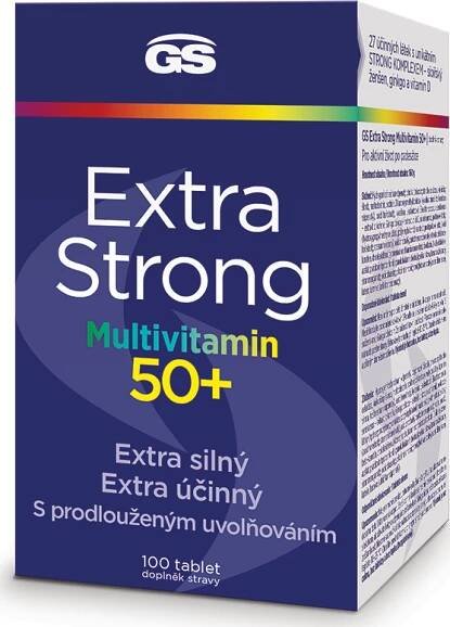 Green Swan Pharmaceuticals Extra Strong Multivitamin 50+