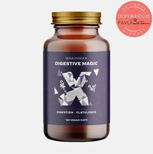 BrainMax Digestive Magic trávicí enzymy — Cukrfree Shop