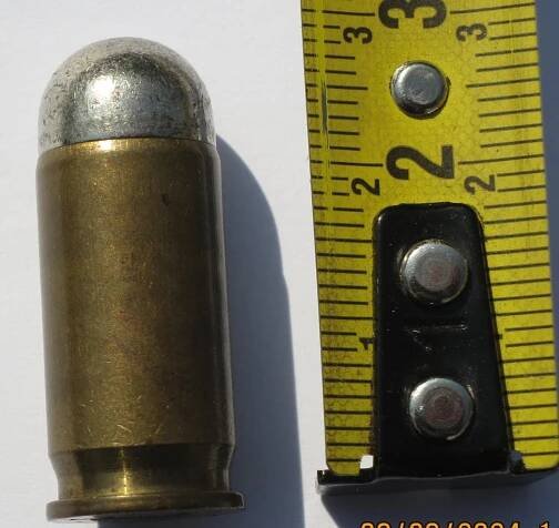 SBĚRATELSKÝ NÁBOJ 455 WEBLEY AUTOMATIC MK I - Vojenské sběratelské předměty