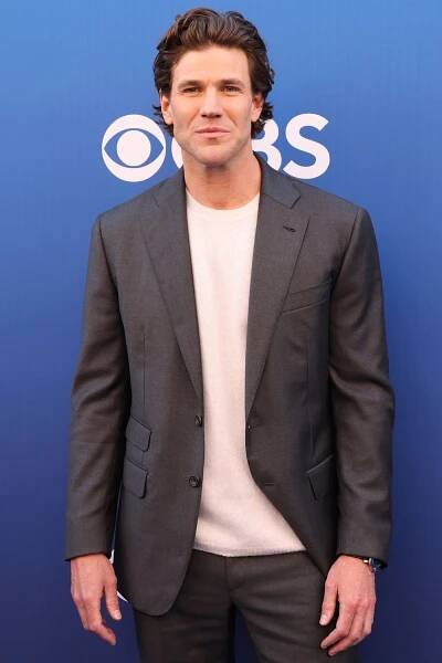 Austin Stowell attends CBS' Fall Schedule Celebration at Paramount Studios on May 02, 2024 in Los Angeles, California.