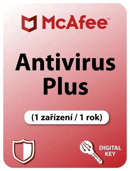 MCAFEE ANTIVIRUS PLUS 1 lic. 1 ROK (MAVEMM1RAA)