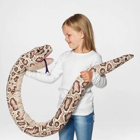 IKEA DJUNGELSKOG Plyšák Maňásek had python 171 cm Kód výrobce 404.028.11
