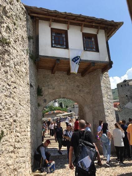 Vstup na Stari most