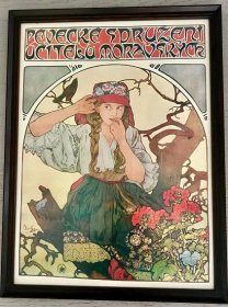 Mucha Alfons (1860–1939)  Plakát Pěvecké sdružení učitelů, 1911  - Starožitnosti a umění