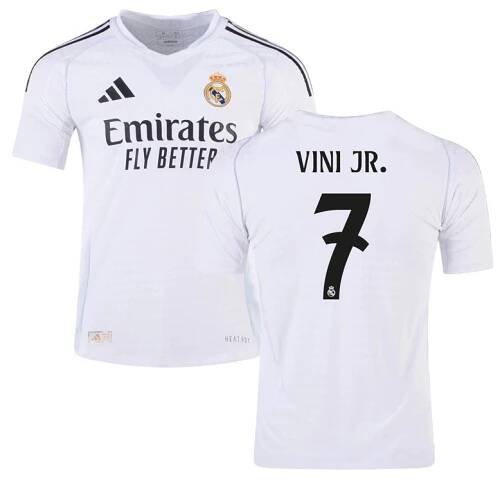 Pánsky Fotbalové Dresy Real Madrid Vini Jr. 7 Domácí Dres 2024/25