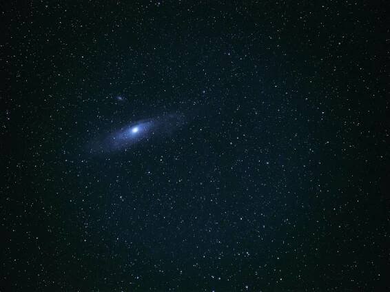Night Sky Andromeda Galaxy Wallpaper