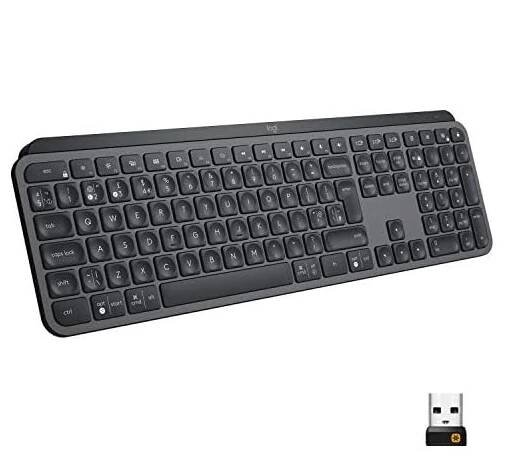 Bezdrátová klávesnice Logitech MX Keys Bezdrátová klávesnice, Bluetooth https://test-vergleiche.com/vítěz-testu-bezdrátové-klávesnice/
