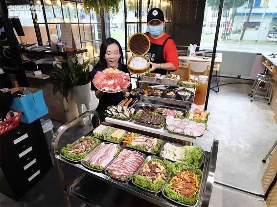 La Jiang Shan Singapore First Individual BBQ & Hotpot At Orchard