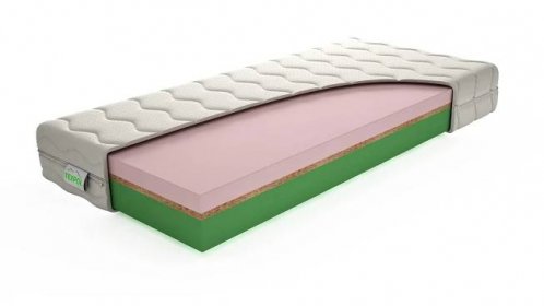 Pohodlná matrace ELASTIC - oboustranná matrace s různými stranami tuhosti 80 x 200 cm