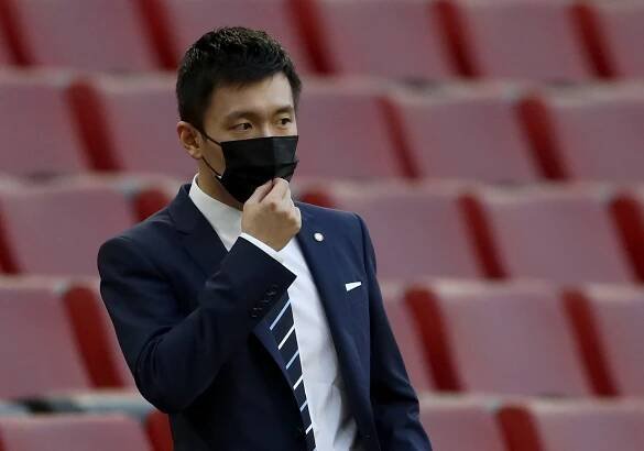 Inter's Chinese president Steven Zhang is facing pressure at home and abroad