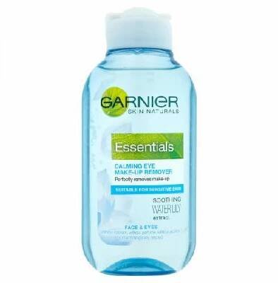 Garnier Skin Naturals Essentials Sensitive Odličovač očí 125ml - Zklidňující odličovač očí pro citlivou pleť