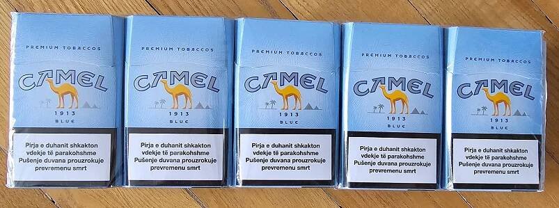 Karton cigaret Camel Blue - Lékárna a zdraví