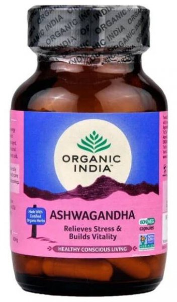 Organic India Ašvaganda 60 cps. od 329 Kč