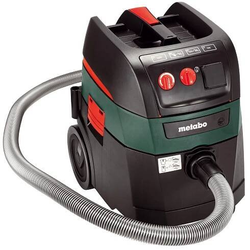 Metabo ASR35 HEPA vacuum for concrete dust collection