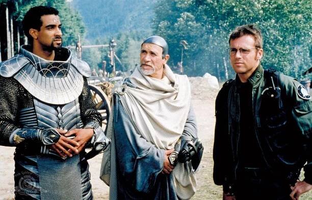 Obi Ndefo, Tony Amendola, Michael Shanks - Hvězdná brána - Bojovník - Z filmu