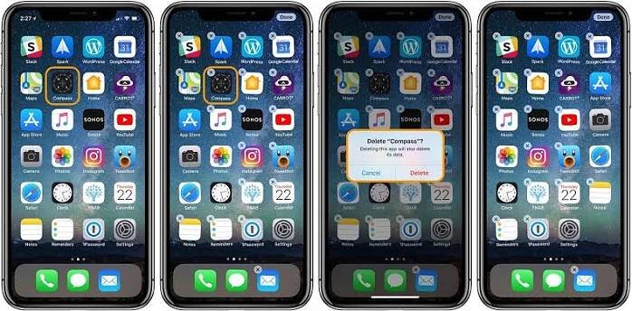 Jak obnovit smazanou aplikaci na iPhone