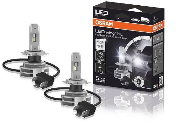 OSRAM LED žárovky 12/24V patice H4 P43t 14W 6000K