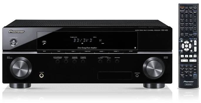 PIONEER VSX-420-K černý lesklý