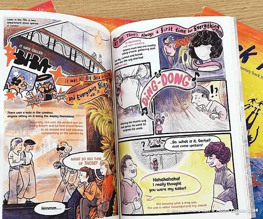Amé Binnarä Kim Illustration and Comics - Back Then • Damals (2024)