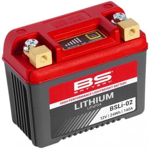 Lithiová motocyklová baterie BS-BATTERY BSLI-02