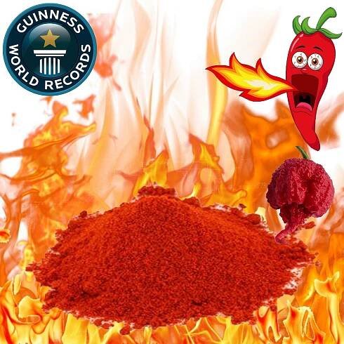 Carolina Reaper prášek ve zkumavce - Cena: €1.35