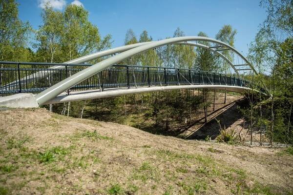 Nová lávka pro pěší a cyklisty v České Lípě. Foto: Město Česká Lípa