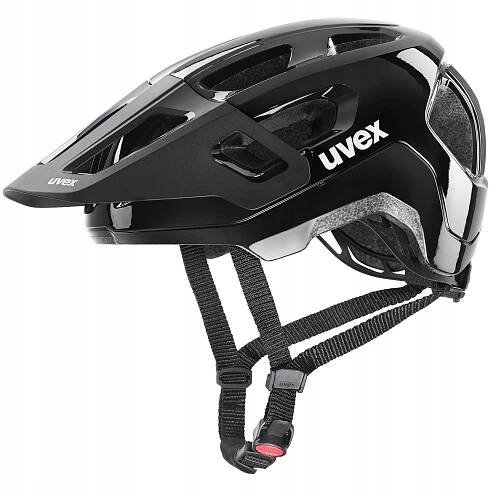 Univerzální helmy: UVEX React Jr. Black 52-56 Cyklistická helma