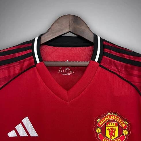 25/26 Manchester United Home Kit - Premium Quality Jersey at FootballPrestige.com