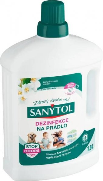 Sanytol dezinfekcia na prádlo 1×1500 ml, dezinfekcia na prádlo