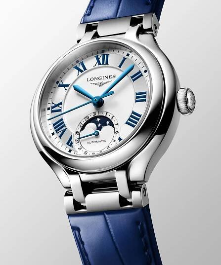 Dámské hodinky Longines PrimaLuna Moonphase L8.126.4.71.2