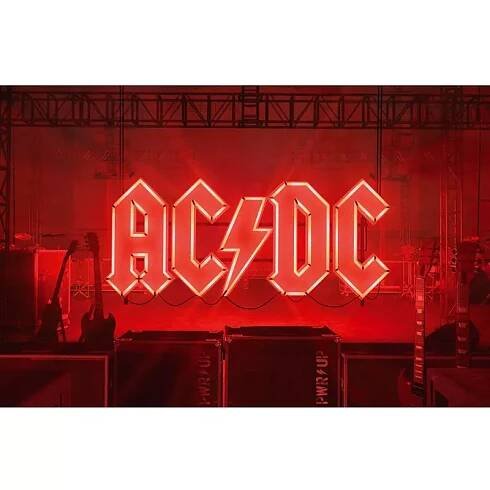 AC/DC: Textilní Plakát Pwr-up Merch