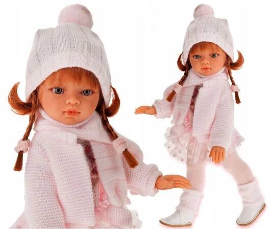 Antonio Juan 2585 Emily realistick panenka s celovinylovm tlem 33 cm