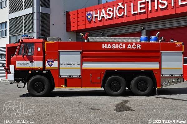 VHJ letiště Pardubice - CAS 32 - Tatra 815 - TECHNIKAIZS.cz