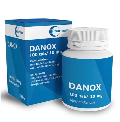 DANOX - Methandienone 10mg 100tabs - PHARMAX