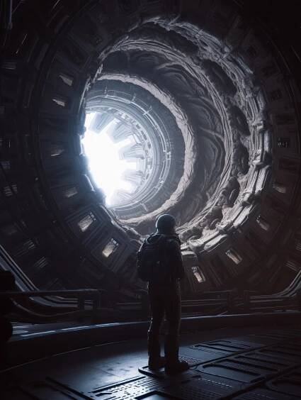 science fiction Midjourney prompt