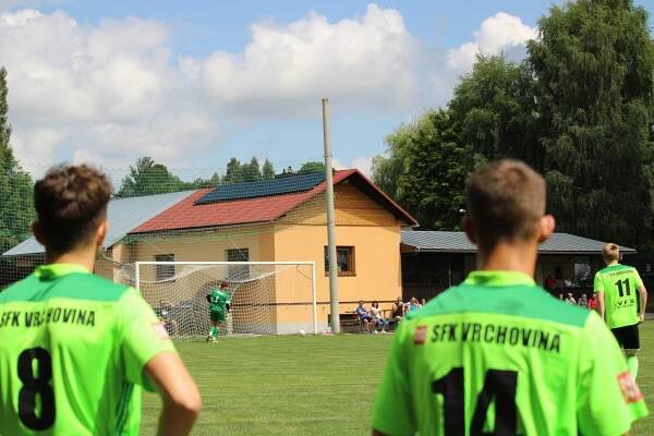 Tišnovu jsme nedali šanci - SFK Vrchovina Nové Město na Moravě