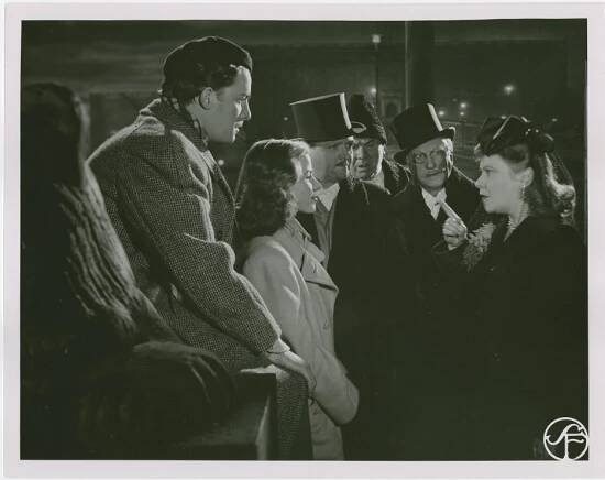 Alf Kjellin, Maj-Britt Nilsson, Stig Järrel, Oscar Winge, Olof Winnerstrand, Marianne Löfgren - Det är min modell - Z filmu