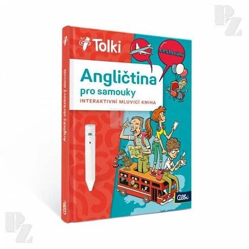 Kouzelné čtení Tolki Albi tužka 2.0 a Angličtina pro samouky ALBI - Papírnictví Zbraněk 