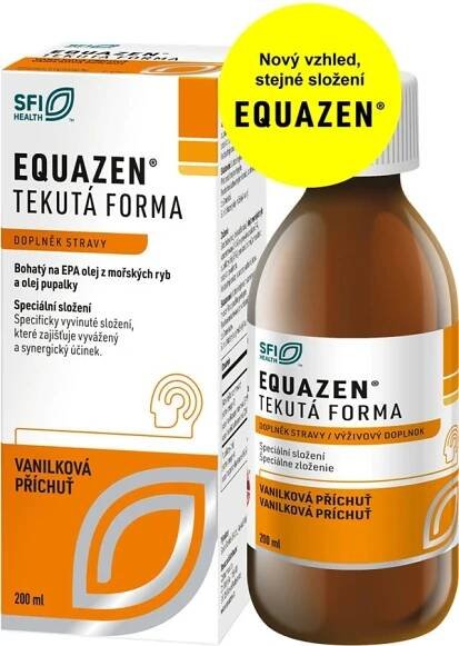 EQUAZEN tekutá forma s příchutí vanilky 200 ml