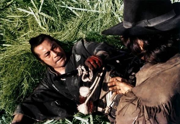 Rivalové pod rudým sluncem - Z filmu - Toširó Mifune