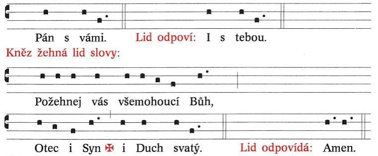 Zpívaný mešní řád | Liturgie.cz 