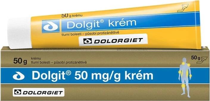 DOLGIT DRM 50MG/G CRM 50G