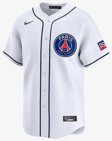 Paris Saint-Germain 2025 Men's Nike Dri-FIT ADV MLB Limited Jersey - White