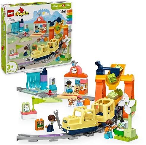 LEGO DUPLO 10428 Velký interaktivní komunitní vláček