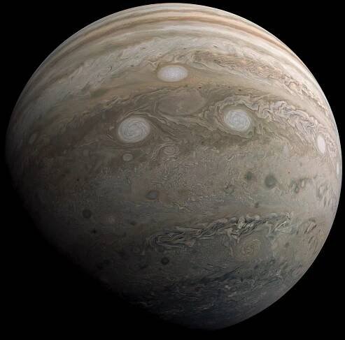 an image of the planet saturn taken by nasa's juno spacecraft on july 22, 2012