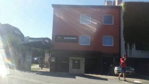So close to a curling rink and Czech beer right behind the door - Review of Apartmany Chodov, Prague, Czech Republic - Tripadvisor
