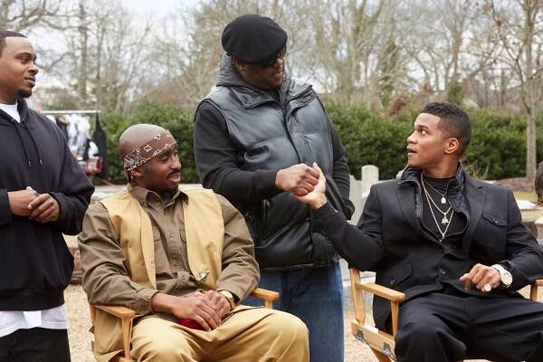 Demetrius Shipp Jr., Jamal Woolard, Cory Hardrict - All Eyez on Me - Z filmu